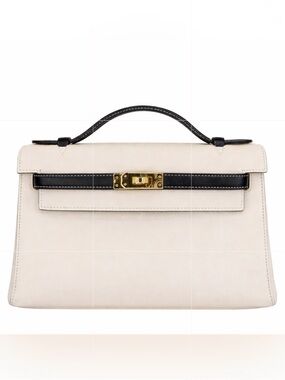 Boatkin vibe Black Top-Handle Canvas Bag with Gold Hardware
